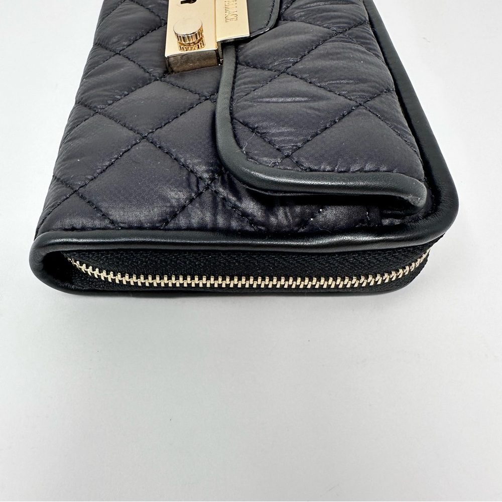 MZ Wallace Crosby Lock Wristlet Wallet Black - Picture 5 of 12